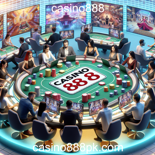 Descubra a Categoria 'Comunidade' no Casino888: Conecte-se e Jogue Junto!