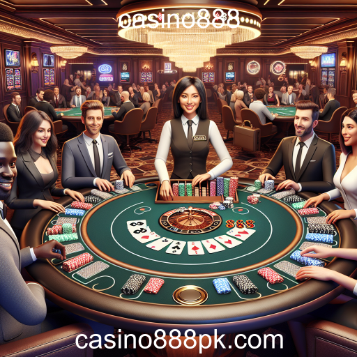 Descubra o Fascínio do Poker Ao Vivo no Casino888